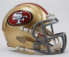 San Francisco 49ers Mini Speed Helmet by Riddell