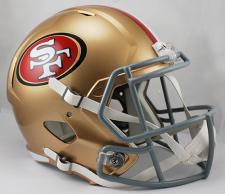 49ers Replica Speed Helmet