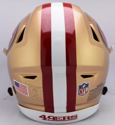 49ers Speed Flex Helmet Back