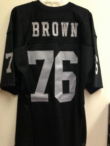 Bob Brown Raiders Jersey