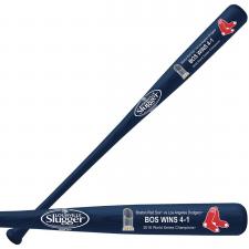 2018 Red Sox World Series Champions Bat-blue