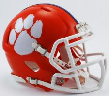 Clemson Tigers Speed Mini Helmet by Riddell 