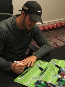 Derek Carr Autographed Photo