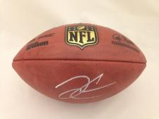 Derek Carr Autographed Football