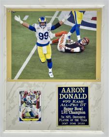 Aaron Donald Plaque