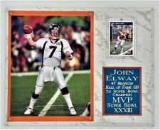 John Elway Plaque