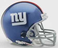 New York Giants 2000-Present Replica Mini Helmet by Riddell