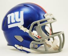 New York Giants Mini Speed Helmets by Riddell