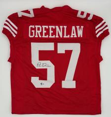 Dre Greenlaw Autographed San Francisco 49ers Custom Red Jersey  
