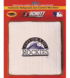 Colorado Rockies Official MLB Mini Base by Schutt Image