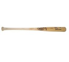 Bob Feller Autographed Louisville Slugger Natural Bat signed "HOF 1962"