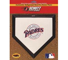 San Diego Padres Mini Home Plates by Schutt Image