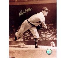 Bob Feller Indians 8x10 #245 Autographed Photo