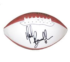 Mark Brunell Autographed Robby Single White Panel Football