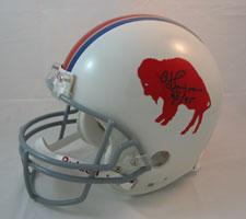 OJ Simpson Autographed Buffalo Bills Throwback Pro Line Helmet by Riddell s
