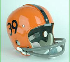 Syracuse Orangemen 1964-77 (Larry Csonka) College Throwback Full Size Helmet by Helmet Hut Image