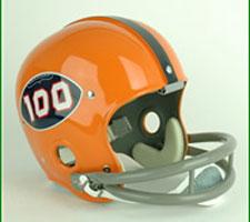 Syracuse Orangemen 1969 (100th Anniversary of NCAA Football) College Throwback Full Size Helmet by Helmet Hut Image
