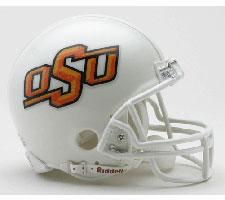 Oklahoma State Cowboys Current Replica Mini Helmet by Riddell - Login for SALE Price Image