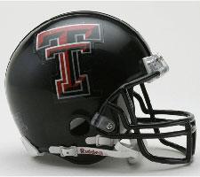 Texas Tech Red Raiders Current Replica Mini Helmet by Riddell - Login for SALE Price Image