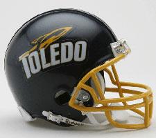 Toledo Rockets Current Replica Mini Helmet by Riddell - Login for SALE Price Image