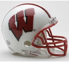 Wisconsin Badgers Current Replica Mini Helmet by Riddell