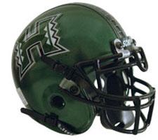 Hawaii Rainbow Warriors 2000-Present Mini Helmet by Schutt Image