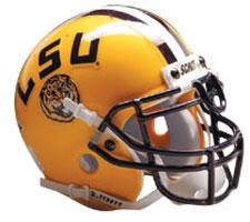 Louisiana State University Tigers 1980-Present Mini Helmet by Schutt Image