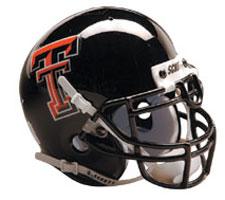 Texas Tech Red Raiders 2000-Present Mini Helmet by Schutt Image