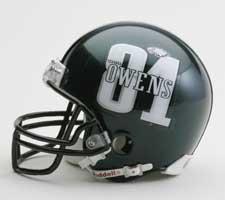 Philadelphia Eagles Terrell Owens Player Replica Mini Helmet by Riddell