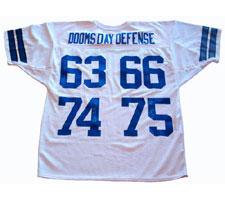 Doomsday Defense Autographed Authentic Cowboys White Jersey Image