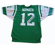 Joe Namath Autographed Jersey