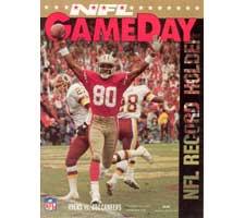 Jerry Rice Game Day Record Holder Magazine