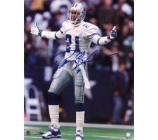 Deion Sanders Autographed Photo Dallas Cowboys 16x20 #1016