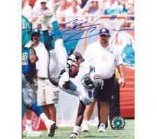 Chris Chambers Miami Dolphins 8x10 #73 Autographed Photo Image