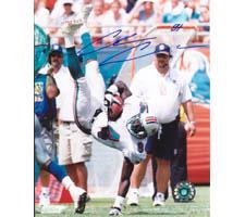 Chris Chambers Miami Dolphins 8x10 #73 Autographed Photo Image