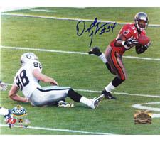 Dexter Jackson Tampa Bay Buccaneers 8x10 #25 Autographed Photo SB 37 MVP