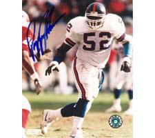 Pepper Johnson New York Giants 8x10 #129 Autographed Photo Image