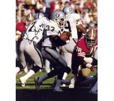 Kenny King Oakland Raiders 8x10 #78 Autographed Photo