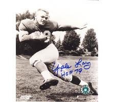 Yale Lary 8x10 #26 Autographed Photo