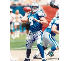 Mike McMahon Detriot Lions Autographed Photo