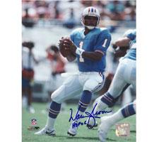 Warren Moon Autographed Photo