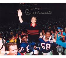 Bill Parcells New York Giants 8x10 #36 Autographed Photo