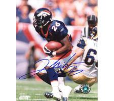 Clinton Portis Broncos 8x10 #94 Autographed Photo Image