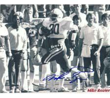 Mike Rozier U of Nebraska 8x10 #163 Autographed Photo Image