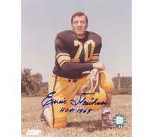 Ernie Stautner Autographed Photo Pittsburgh Steelers 8x10 #153