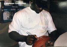 LaDainian Tomlinson signing for NSD