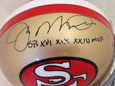 Joe Montana Autographed San Francisco 49ers Throwback Pro Line Helmet by Riddell