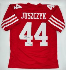 Kyle Juszczyk Autographed 49ers Custom Red Jersey  