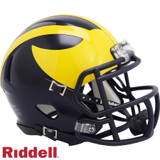 Michigan Wolverines Speed Mini Helmet by Riddell
