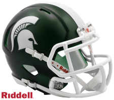 Michigan State Speed Mini Helmet by Riddell